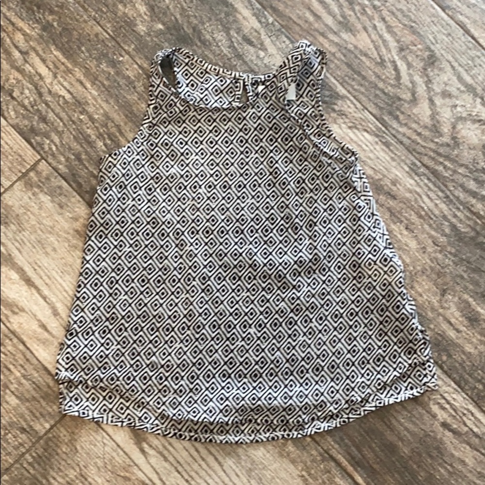 Old navy grey and black tank